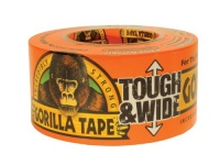 Gorilla Glue 6003001 Tough & Wide Tape, 2.88-Inch x 30-Yards