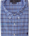 Polo Ralph Lauren Classic-Fit Plaid Button Down Poplin