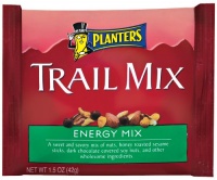 Planters Trail Mix, Energy Mix, 1.5-Ounce Pouches (Pack of 30)