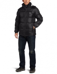 U.S. Polo Assn. Men's Signature Bubble Jacket With Small Pony