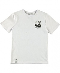 LRG Clothing + Equipment T-Shirt (Sizes 8 - 18) - white, 14 - 16