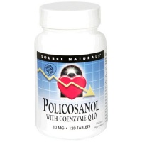 Source Naturals Policosanol with CoQ10, 120 Tablets