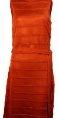 Calvin Klein Women's Sleeveless Sweater Dress Medium Ginger