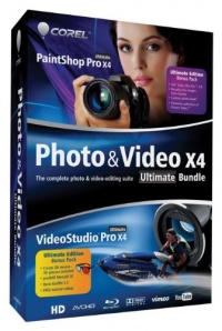 Corel Photo and Video Pro X4 Ultimate Bundle [Old Version]