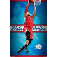 (22x34) Blake Griffin - Los Angeles Clippers Basketball Poster