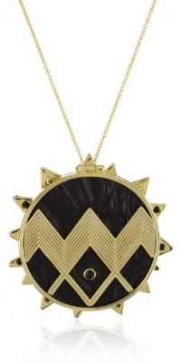 House of Harlow 1960 14k Gold-Plated Zig Zag Starburst Necklace