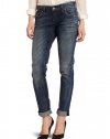 True Religion Women's Cameron Slim Boyfriend With Flap