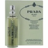 PRADA INFUSION D'IRIS by Prada Gift Set for WOMEN: EAU DE PARFUM REFILL PURSE SPRAY .34 OZ (THREE PIECES)