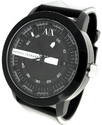 AX Armani Exchange Rubber Strap Watch