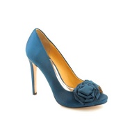 Badgley Mischka Women's Frank Platform Pump,Teal,8.5 M US