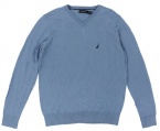 Nautica Men's Cotton & Modal V-neck Sweater