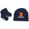 Syracuse University Orange Caps : Syracuse Orange Infant Stork Cap & Booties Set - Navy Blue