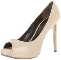 Ruthie Davis Women's Studio Peep-Toe Pump, Nude, 37 M EU/7 M US