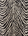 Area Rug 5x8 Rectangle Animal Inspirations Zebra Color - Momeni Serengeti Rug from RugPal