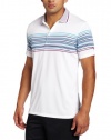 Puma Golf Men's T-Wrap Stripe Cresting Polo Tee