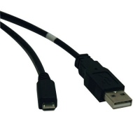 TRIPP LITE 3-Feet USB2.0 A to Micro-USB B Device Cable A Male to Micro-B Male (U050-003)