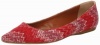 Missoni Women's Pointy Flat,Red,38.5 EU/8.5 M US