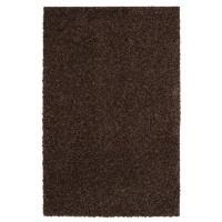 Townhouse Rugs Trendy Cocoa 1-Feet 8 by 2-Feet 10-Inch Shag Rug