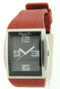 Kenneth Cole New York Men's KC1563 Digital Quartz Polyurethane Strap Watch