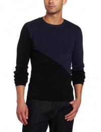 Calvin Klein Sportswear Men's Color Blocked Full Needle Sweater