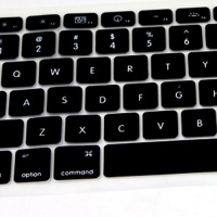 Silicone Keyboard Cover for Apple MacBook Pro 13-15 inches Black