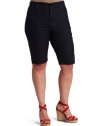 Not Your Daughter's Jeans Women's Plus-Size Hannah Walking Short, Dark Enzyme, 22W