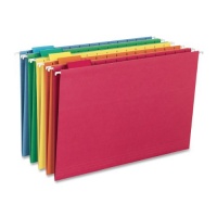 Smead Hanging Folder, Legal, 1/5 Cut Tab, Assorted Colors, 25 per Box (64159)