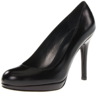 Stuart Weitzman Women's Platswoon Pump,Black Kid Leather,6 M US