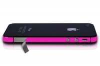 AT&T iPhone 4 Vinyl Antenna Wrap - Hot Pink