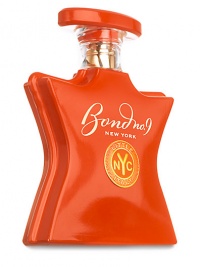 Capturing the essence of its namesake neighborhood, this unisex fragrance is inspired by the cobblestone streets of Little Italy, where the homemade orange gelato brings festivity to nostalgia. Mellow but intriguing, clean top notes of mandarin, grapefruit, and honeyed clementine mingle sweetly with tangerine, jasmine and a provocatively lingering base note of sheer musk. High gloss golden-trimmed orange bottle with a subway token insignia. Eau de parfum spray. 