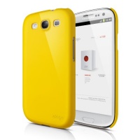 elago G5 Slim Fit Case for Galaxy S3 (Fits Verizon, AT&T, T-Mobile, Sprint and other Carriers) - Glossy Sport Yellow - ECO PACK