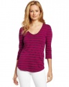 Calvin Klein Jeans Women's Striped Dolman Top