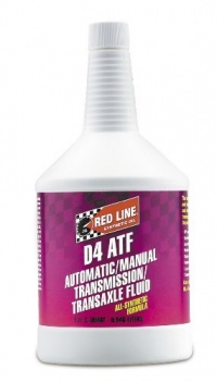 Red Line 30504-12PK D4 Automatic Transmission Fluid (ATF) - 1 Quart, (Pack of 12)