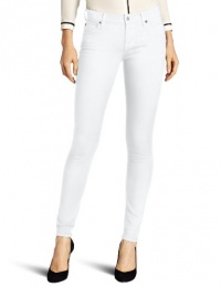 7 For All Mankind Women's The Slim Illusion Skinny, Stark White, 26