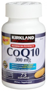 Kirkland Signature Maximum Potency CoQ10 (300 mg), 75-Count Softgels