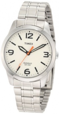 Timex Men's T2N635 Weekender Classic Casual Cream Dial Bracelet Watch