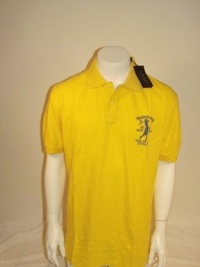 New Ralph Lauren Men's Classic-Fit Golf Polo Shirt - Lemon Ice - Large