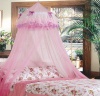 Triple Lace Ruffle Princess Pink Canopy