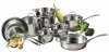 Calphalon LS13 Tri-Ply Stainless-Steel 13-Piece Cookware Set