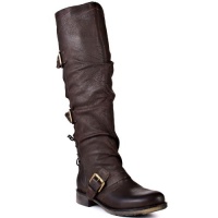 Boutique 9 Women's Marl Knee-High Boot,Dark Brown,5.5 M US