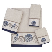 Avanti Linen Towel Set HAMPTON SHELLS (B,H,W,T) KIT