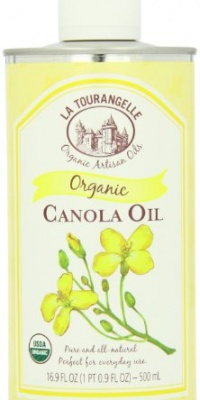 La Tourangelle Organic Canola Oil, 16.9-Ounce Tins (Pack of 3)