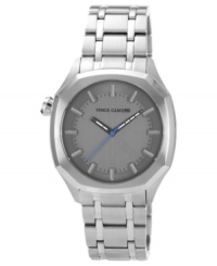 With an octagonal case, this sleek watch from Vince Camuto brings style from a different angle.