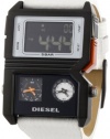 Diesel Men's DZ7175 Black and White Advanced Analog-Digital Black Dial Watch