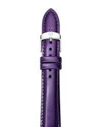 Bring on the bold with this patent leather watch strap from Michele. It's the ultimate fashion upper for your ever-chic timepiece.