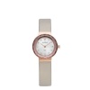 Skagen Women's 456SRLT Denmark White Mother-Of-Pearl Dial Watch