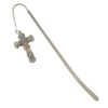 Rose Gold and Silver Tone Crucifix Book Marker