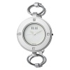 ELLETIME Women's EL20020B02C Steel Silver Aluminum Bezel Watch