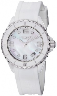 Stuhrling Original Women's 954.12E1W7 Seraph Quartz Date White Mother-Of-Pearl Dial Watch