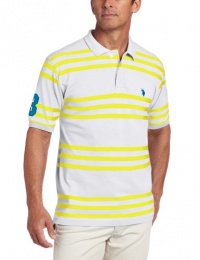 U.S. Polo Assn. Men's Yarn Dyed Striped Polo